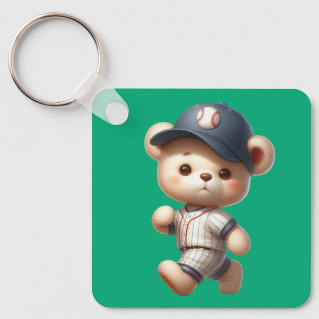 Baseball Bears 1 Key Ring (Front)
