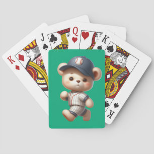 Baseball Bears 1 Playing Cards