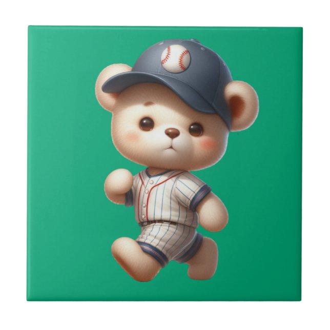 Baseball Bears 1 Tile (Front)