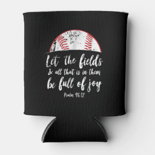 Baseball Bible Verse Cute Christian Psalm 96 Can Cooler