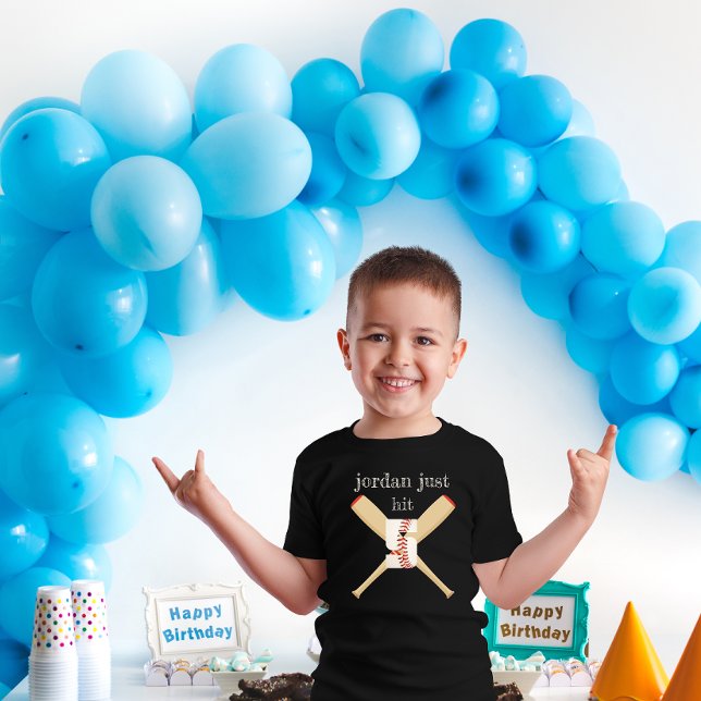 baseball Birthday Name   T-Shirt (Creator Uploaded)