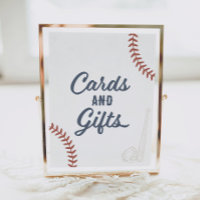 Baseball Birthday Party Cards and Gifts