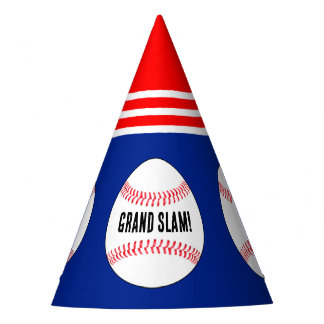 Baseball Birthday Party Custom Text Party Hat