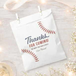 Baseball Birthday Party Favour Bags