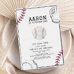 Baseball Birthday Party Invitation<br><div class="desc">Baseball Birthday Party Invitation</div>