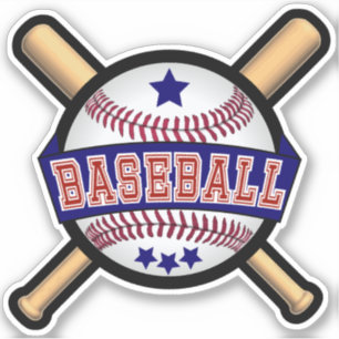 Baseball - Blue - Kiss-Cut