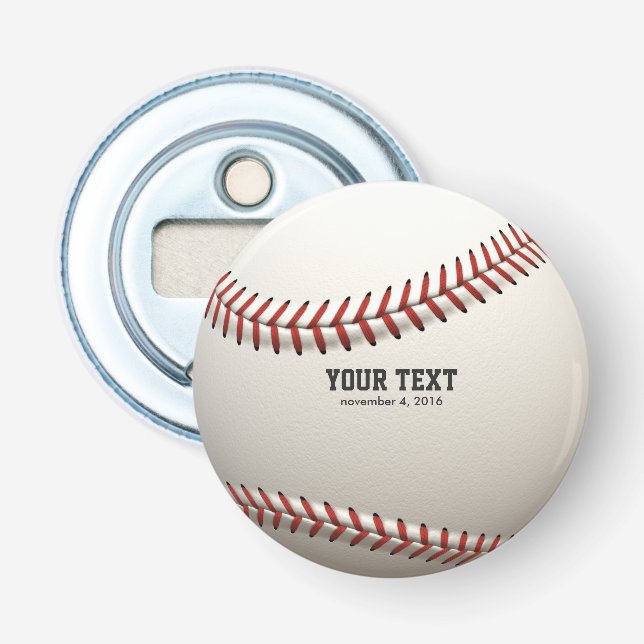 Baseball Bottle Opener (Front)