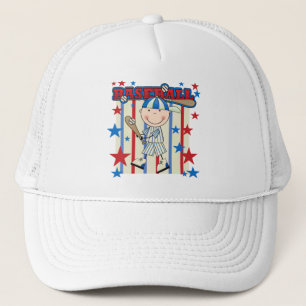 BASEBALL Boy Up at Bat T-shirts and Gifts Trucker Hat