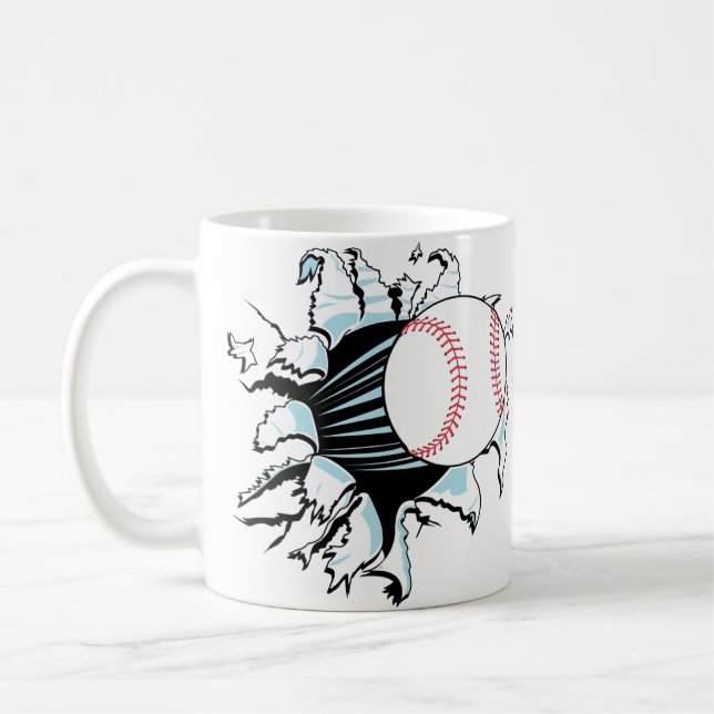 Baseball Breakout Coffee Mug (Left)