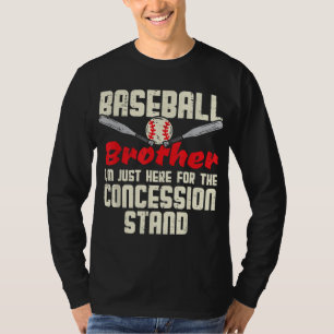 Baseball Brother Concession Stand Family Matching  T-Shirt