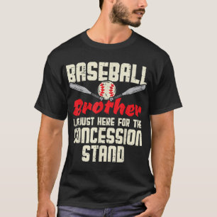 Baseball Brother Concession Stand Family Matching T-Shirt