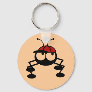 Baseball Bug Tshirts and Gifts Key Ring