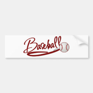 Baseball Bumper Sticker