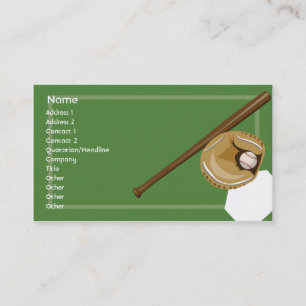 Baseball - Business Card