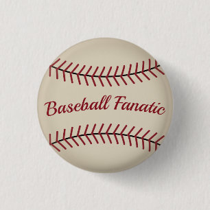 Baseball Button 