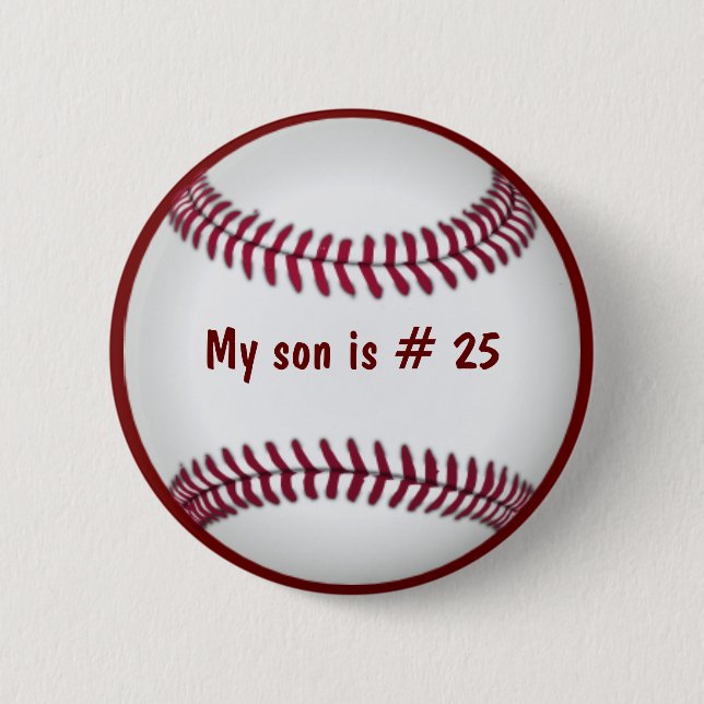 Baseball Button (Front)
