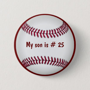 Baseball Button