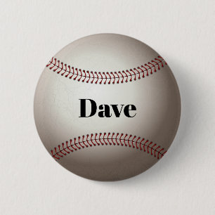 Baseball Button Template, personalise