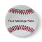 Baseball Button with your message