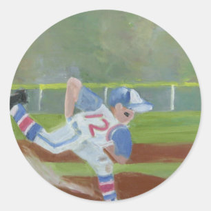 Baseball-by-the-Bay Classic Round Sticker