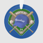 Baseball Cap Bats Diamond Personalised Name Number