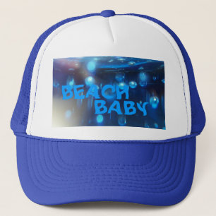 Baseball Cap (Blue BEACH BABY) RFPMDesigns ©️2012