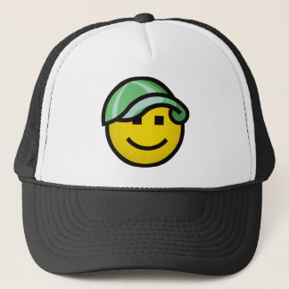 Baseball Cap Smilie - Green
