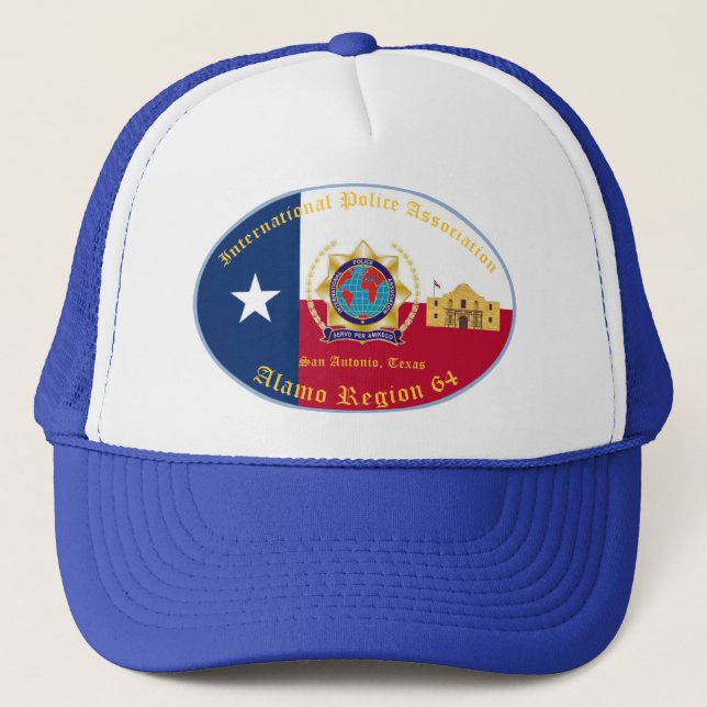 Baseball Cap with Alamo Region 64 Logo (Front)
