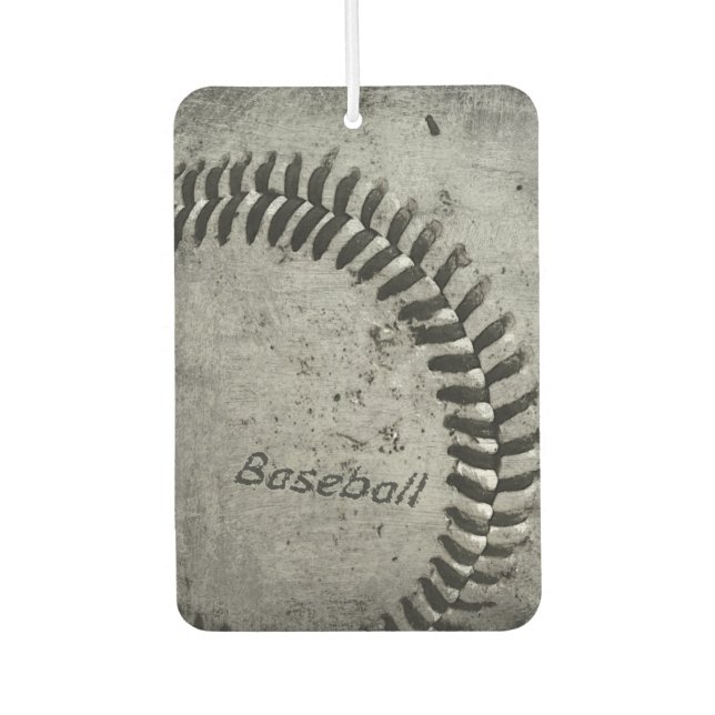 Baseball Car Air Freshener (Front)