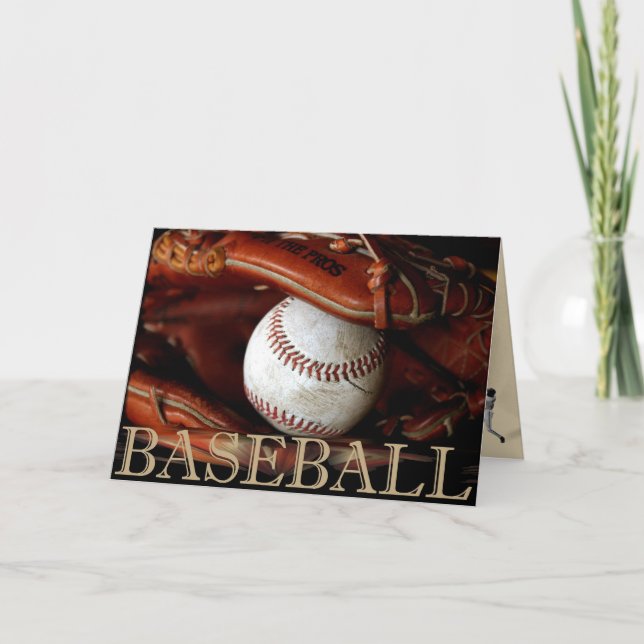 BASEBALL CARD (Front)