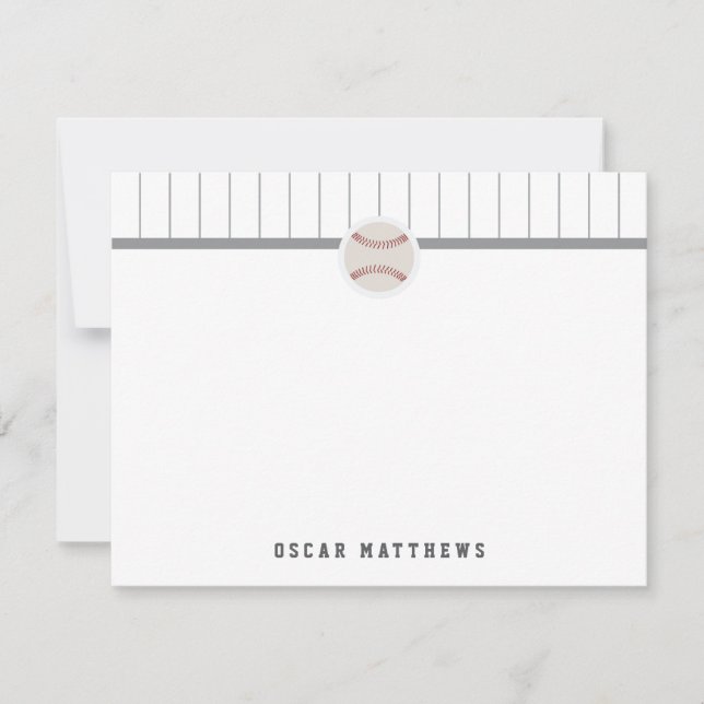 Baseball Card (Front)