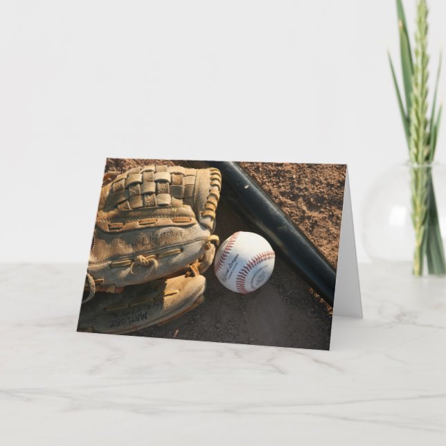 BASEBALL CARD (Front)
