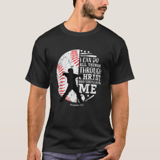 Baseball Catcher Gifts Players Teen Boys Kids Cool T-Shirt