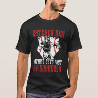 Baseball Catcher Gigi Proud Gigi of A Baseball Cat T-Shirt