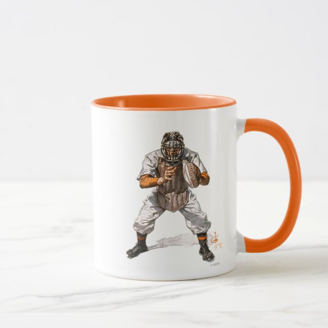 Baseball Catcher Mug (Right)