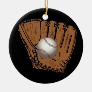 Baseball, Ceramic Tree Decoration