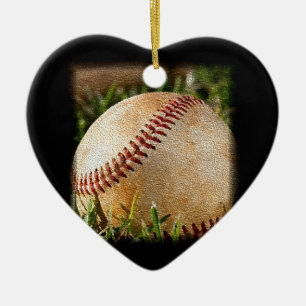 Baseball Ceramic Tree Decoration