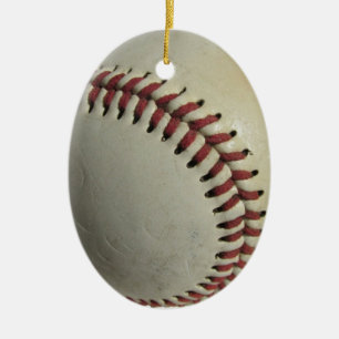 Baseball Ceramic Tree Decoration