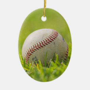 Baseball Ceramic Tree Decoration