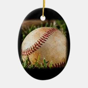 Baseball Ceramic Tree Decoration
