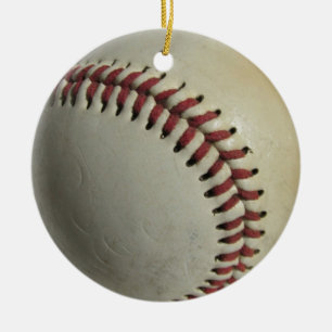 Baseball Ceramic Tree Decoration