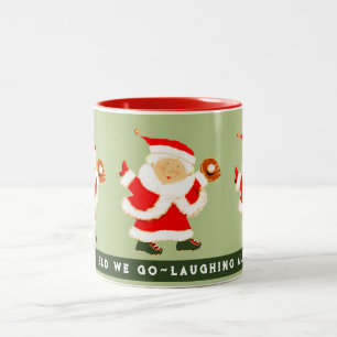 Baseball Christmas Collectable Two-Tone Coffee Mug