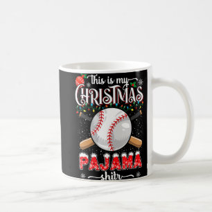 Baseball Christmas GiftS This Is My Christmas Paja Coffee Mug