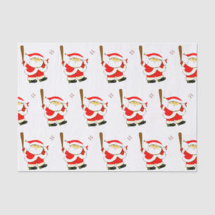 Baseball Christmas Holiday Gift Tissue Paper