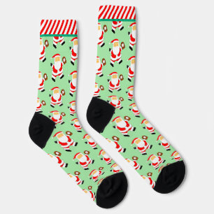 Baseball Christmas Holiday Socks
