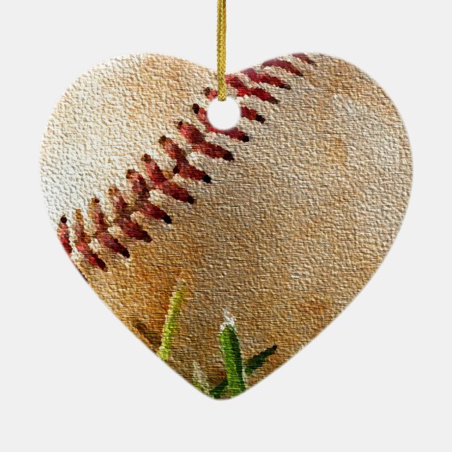 Baseball Christmas Ornaments (Back)