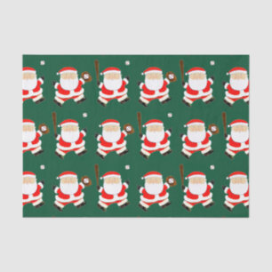 Baseball Christmas Tissue Paper