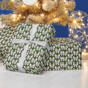 Baseball Christmas with gifts and ball Wrapping Paper