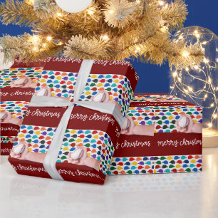 Baseball Christmas  Wrapping Paper