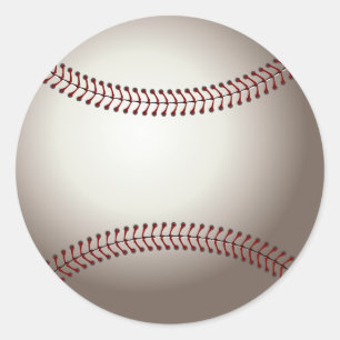 Baseball Classic Round Sticker